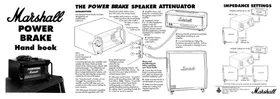 MARSHALL Power Brake - Amplificateur guitare