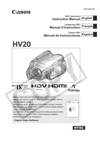 CANON VIXIA HV20 - Camcorder