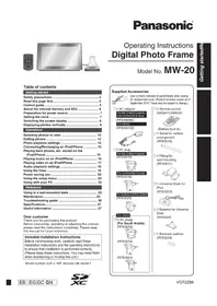 PANASONIC MW-20 - Digital photo frame