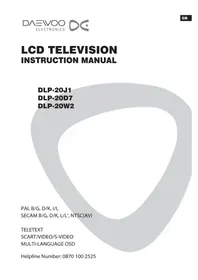 DLP-20D7 DAEWOO