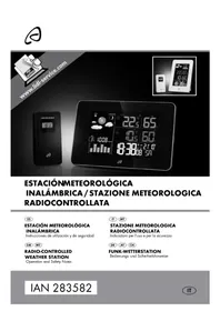 Manual AURIOL HG02832A Estación meteorológica