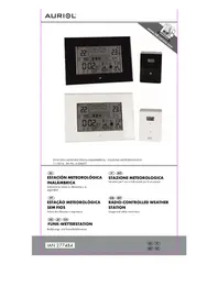 Manual AURIOL 4-LD4437 Estación meteorológica