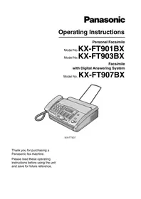PANASONIC KX-FT907BX - Fax machine