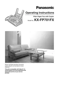 PANASONIC KX-FP701FX - Fax machine