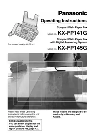 KX-FP141G PANASONIC