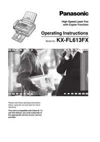 PANASONIC KX-FL613FX - Fax machine