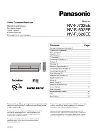 PANASONIC NV-FJ732EE - VCR