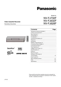 PANASONIC NV-FJ732F - VCR