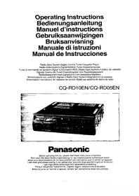 PANASONIC CQ-RD10 - Autoradio