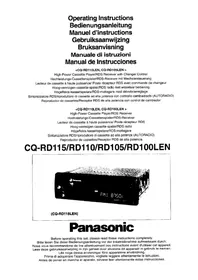 PANASONIC CQ-RD110 - Autoradio