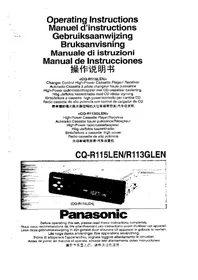 PANASONIC CQ-R115L - Autoradio