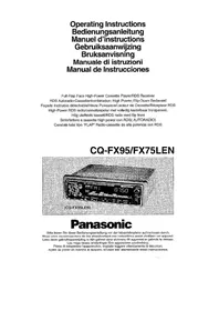 PANASONIC CQ-FX95 - Autoradio