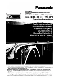 PANASONIC CQ-DRX900 - Autoradio