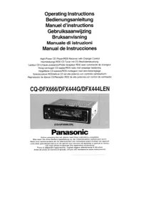 PANASONIC CQ-DFX666 - Autoradio
