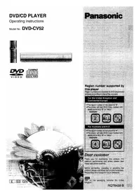 DVD-CV52 PANASONIC