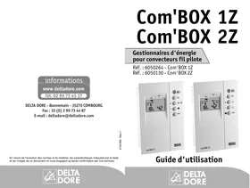 DELTA DORE COM BOX 1Z - Thermostat
