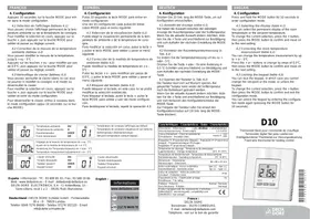 DELTA DORE D10L - Thermostat
