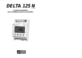 DELTA DORE DELTA 125 N - Régulateur de chauffage