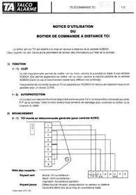DELTA DORE TCI - Alarme de sécurité