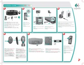 LOGITECH CORDLESS DESKTOP MX5000 LASER - Clavier et souris sans fil