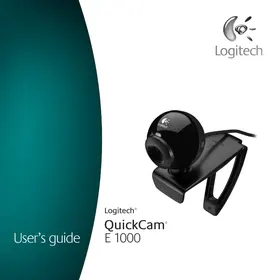 LOGITECH QUICKCAM E 1000 - Webcam