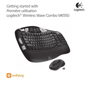 LOGITECH MK550 - Wireless keyboard and mouse
