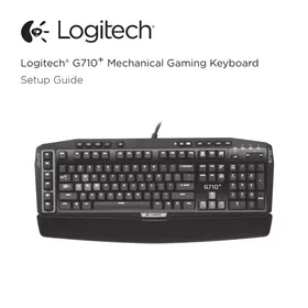 G710 MECHANICAL GAMING KEYBOARD,  G710 S MECHANICAL GAMING KEYBOARD LOGITECH