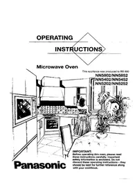 PANASONIC NN-5452 - Four à micro-ondes