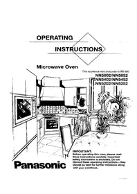 PANASONIC NN-5252 - Four à micro-ondes