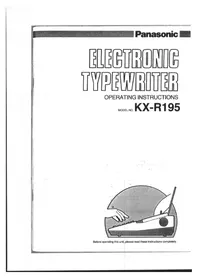 KX-R195 PANASONIC