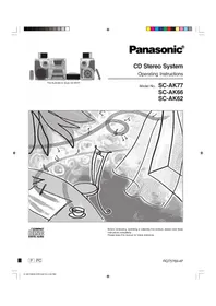 PANASONIC SC-AK77 - Hi-Fi System