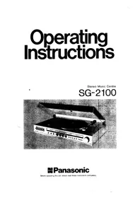 PANASONIC SG-2100 - Système Hi-Fi