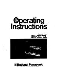 PANASONIC SG-2070L - Système Hi-Fi