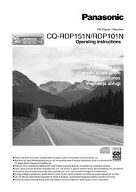 PANASONIC CQ-RDP101N - Car radio