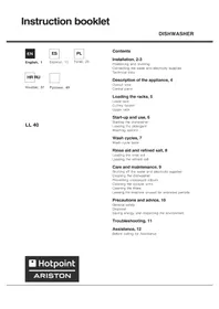 LL 40 EU.C/HA Hotpoint Ariston
