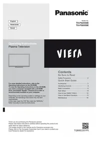 PANASONIC Viera TX-P42X50E - Fjernsyn