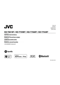 JVC KD-T709BT - Car radio