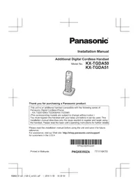 PANASONIC KX-TGDA50 - Teléfono