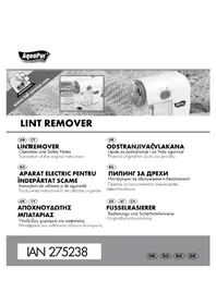 Bedienungsanleitung AQUAPUR IAN 275238 Fusselentferner