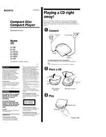 Discman D-143 SONY