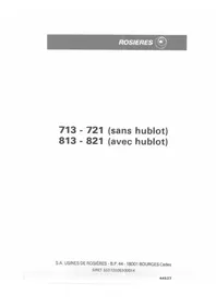 ROSIERES 821 - Lave-linge