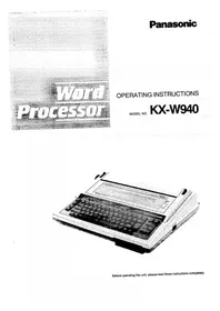 PANASONIC KX-W940 - Machine à écrire