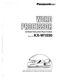 KX-W1030 PANASONIC