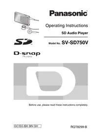 D-Snap SV-SD750V PANASONIC