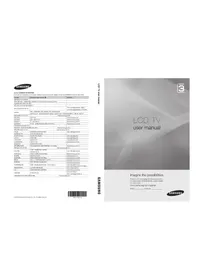 SAMSUNG LE22C355D1W - TV
