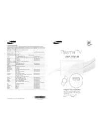 SAMSUNG PS59D535A5W - TV