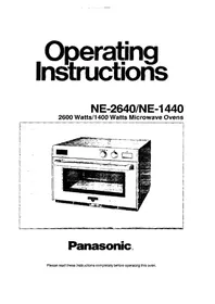 PANASONIC NE-1440 - Four à micro-ondes
