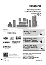 SC-PT750 PANASONIC