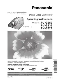 PANASONIC PV-GS29 - Cámara de video