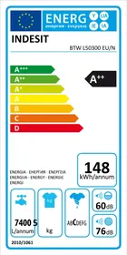 INDESIT BTW L50300 EU/N - Práčka